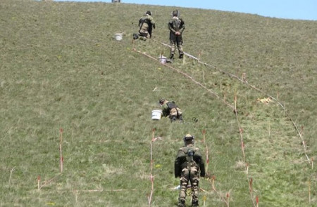 Հայ-թուրքական սահմանին ականազերծման աշխատանքներ են սկսվել.պաշտոնական աղբյուրներից առայժմ տեղեկատվություն չկա
